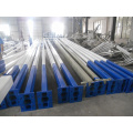 Steel polygonal pole barriers for road safety